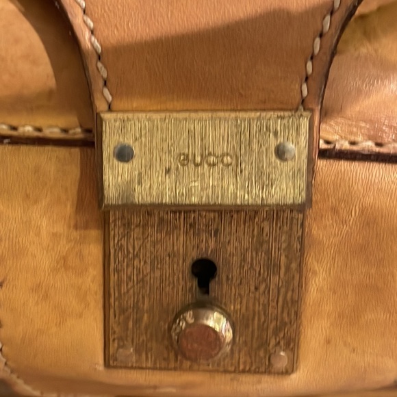 GUCCI VINTAGE large suitcase - Picture 2 of 16